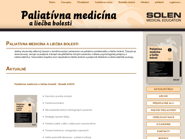 www.paliativnamedicina.cz