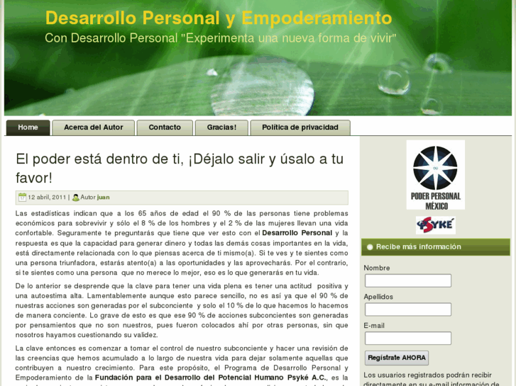 www.poderpersonalmexico.com