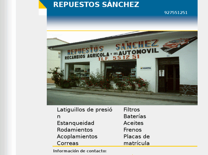 www.repuestossanchez.es