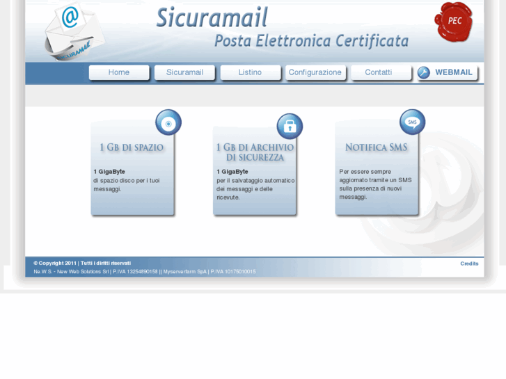 www.sicuramail.it