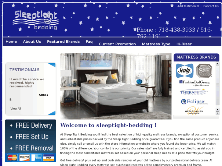 www.sleeptightbedding.com