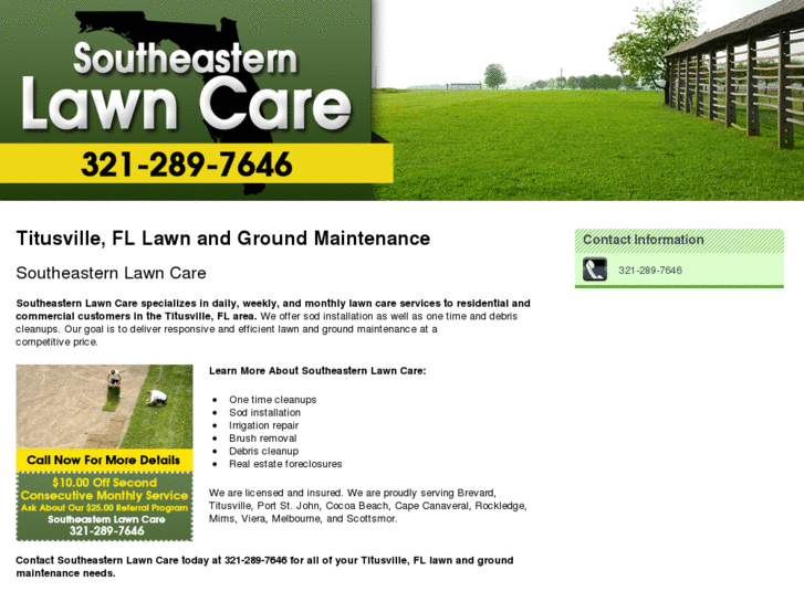 www.southeasternlawnmaintenance.com