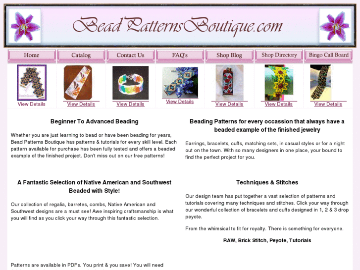 www.beadpatternsboutique.com