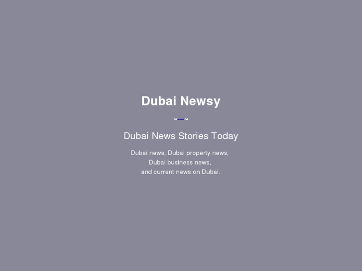 www.dubainewsy.com