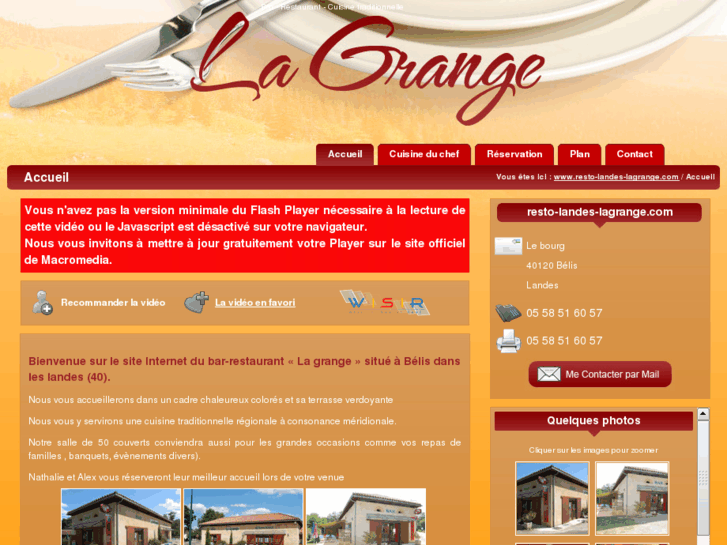 www.resto-landes-lagrange.com