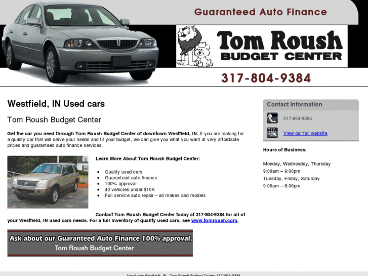 www.tomroushezfinance.com