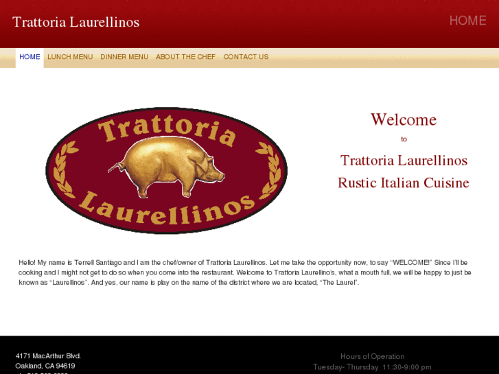 www.trattorialaurellinos.com