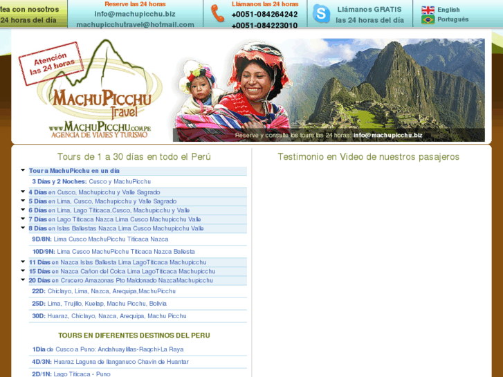 www.agenciadeviajesmachupicchu.com