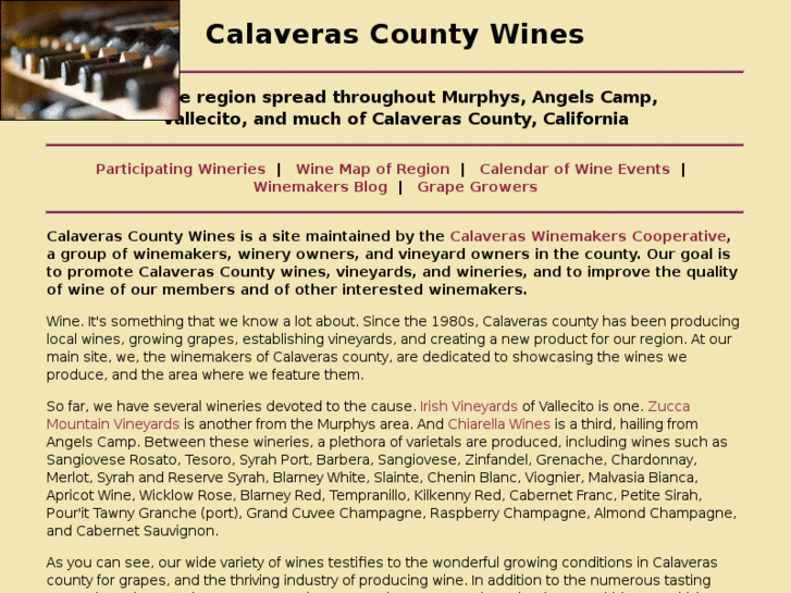 www.calaverascountywines.com