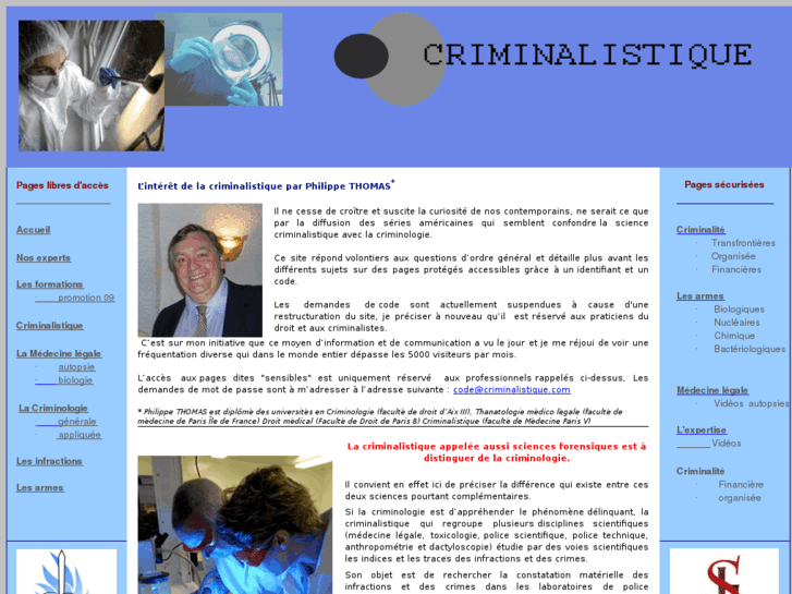 www.criminalistique.com
