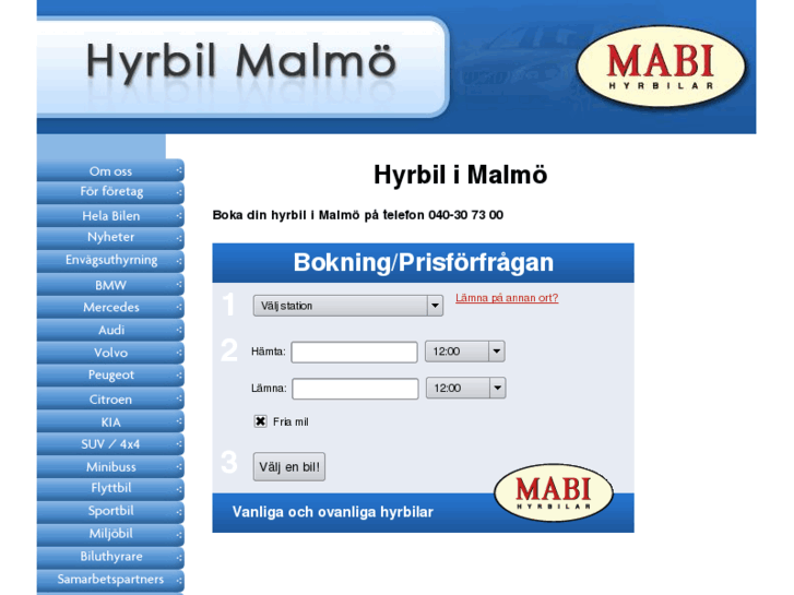 www.hyrbil-malmo.com