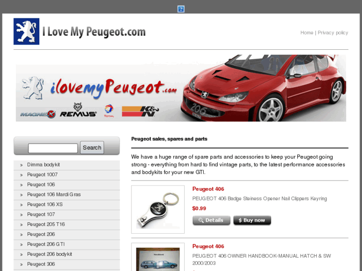 www.ilovemypeugeot.com