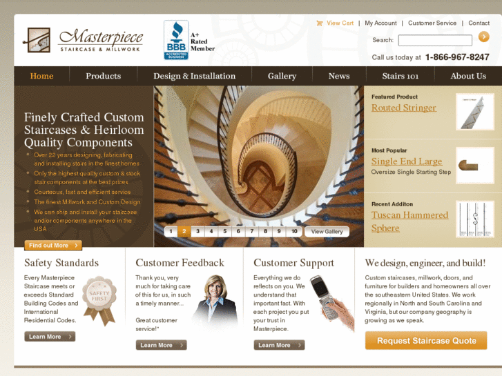 www.masterpiecestaircase.com