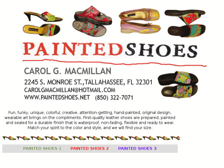 www.paintedshoes.net