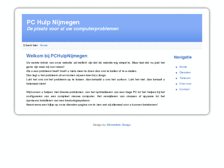 www.pchulpnijmegen.nl