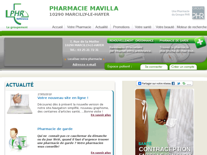 www.pharmacie-marcillylehayer.com