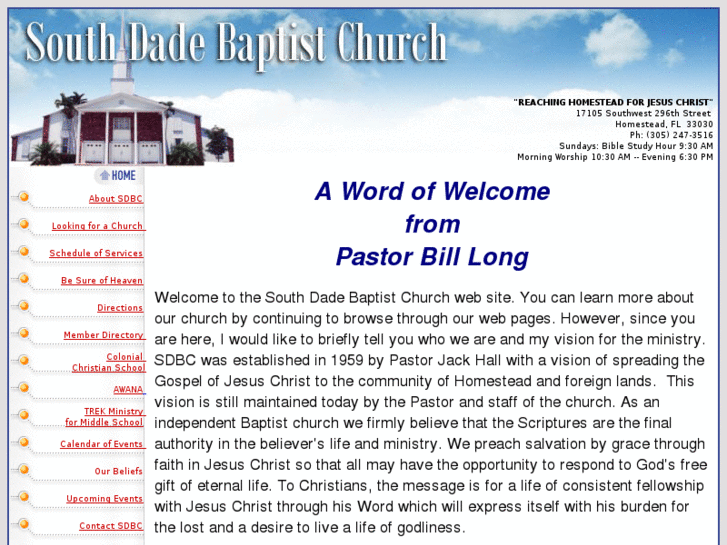 www.southdadebaptistchurch.org