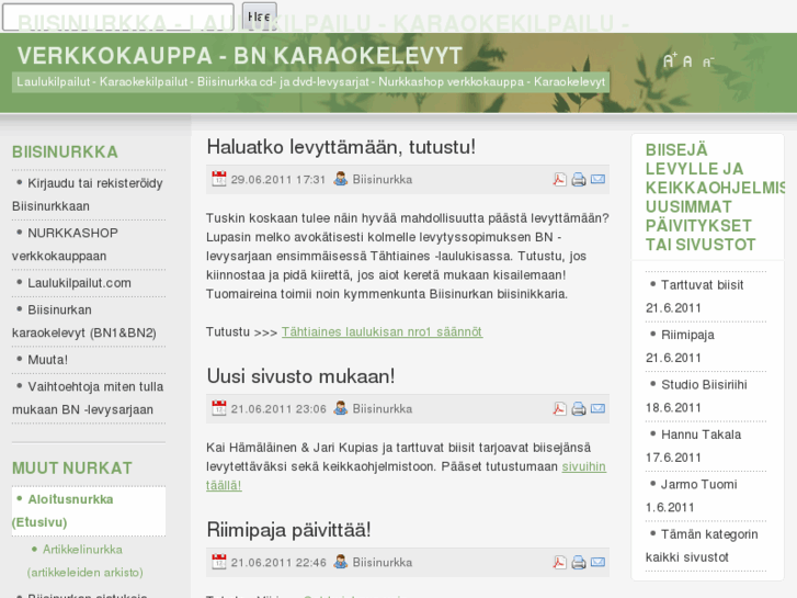 www.biisinurkka.com