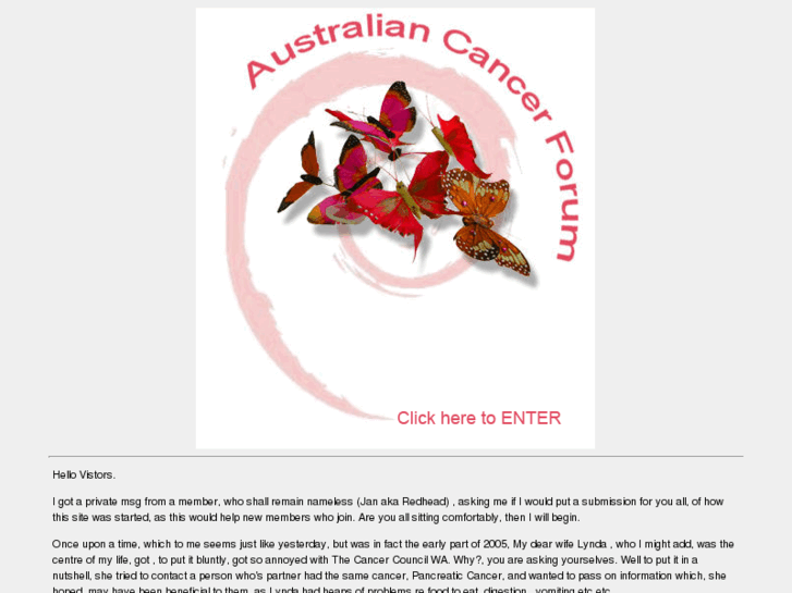 www.cancerforum.com.au