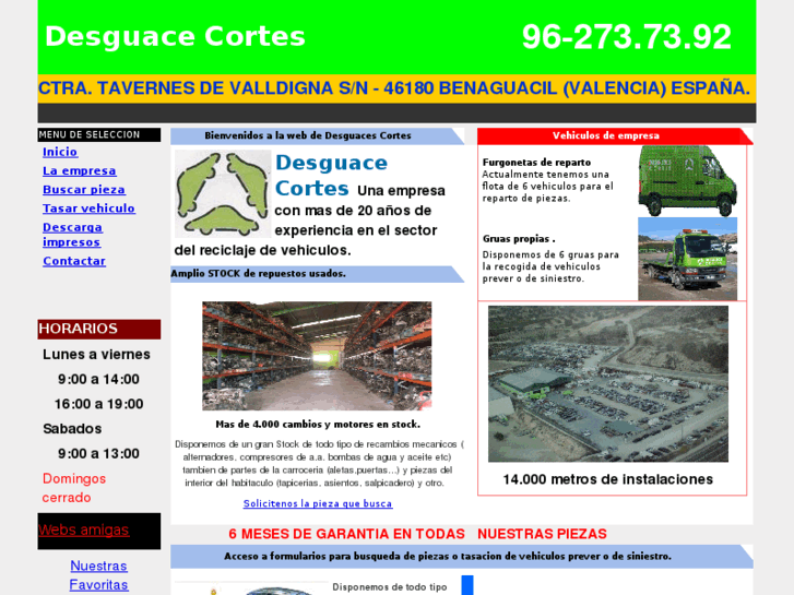 www.desguacecortes.es