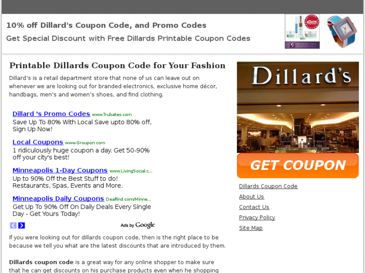 www.dillardscouponcode.net