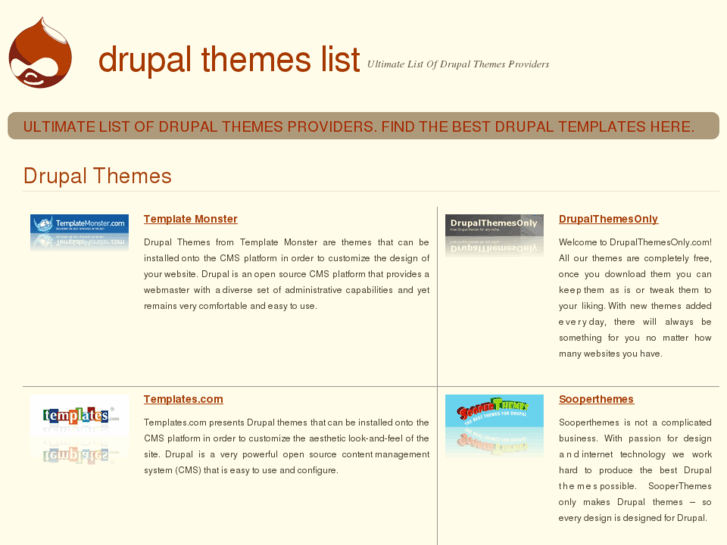 www.drupalthemeslist.com