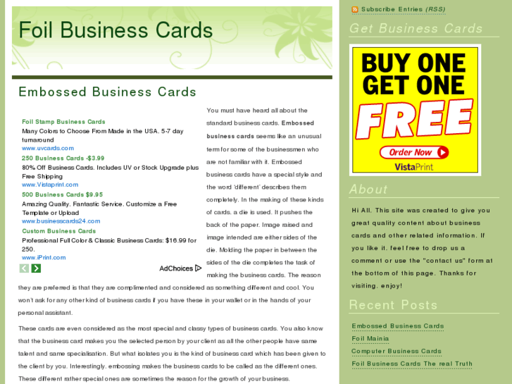 www.foilbusinesscards.org