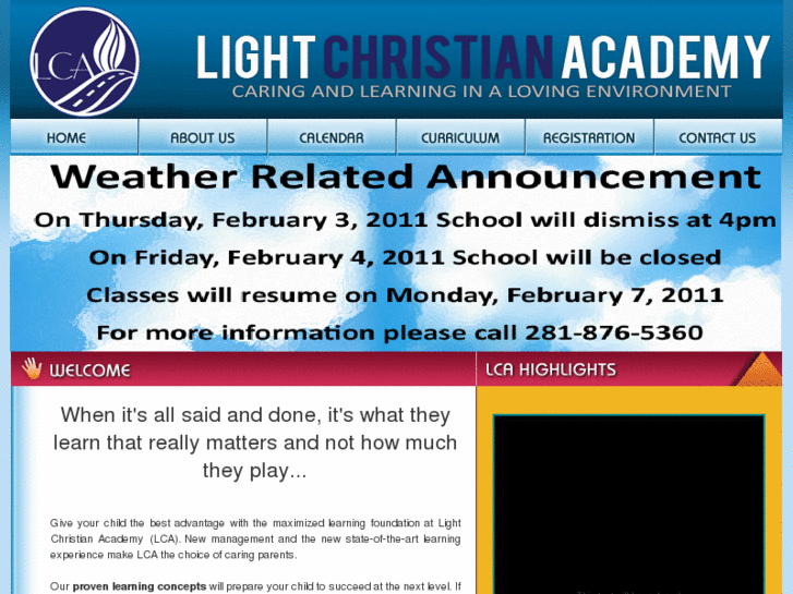 www.lightchristianacademy.net