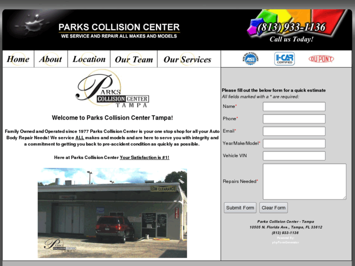 www.parkscollisiontampa.com