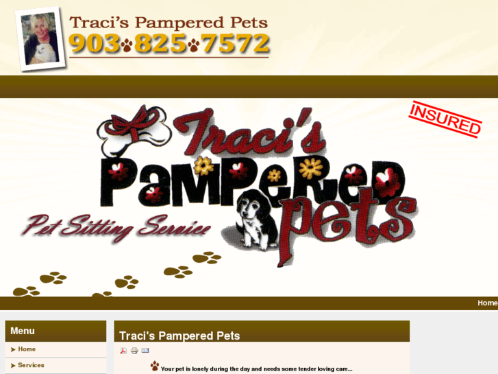 www.tracispamperedpets.com