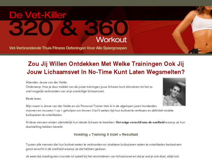 www.vetkillerworkout.nl