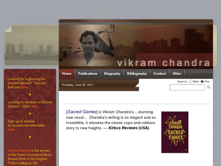 www.vikramchandra.com