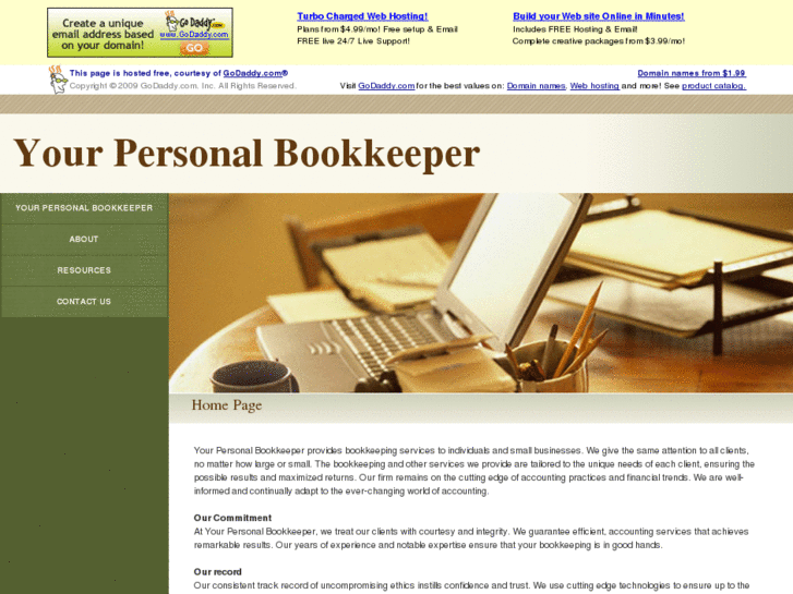 www.yourpersonalbookkeeper.com