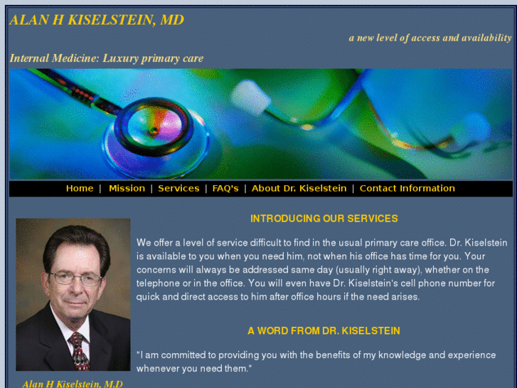 www.alankiselsteinmd.com