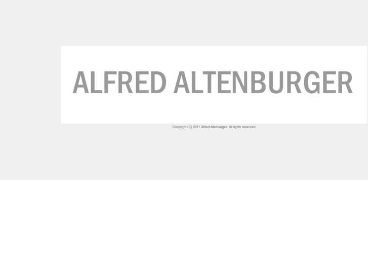 www.alfred-altenburger.com