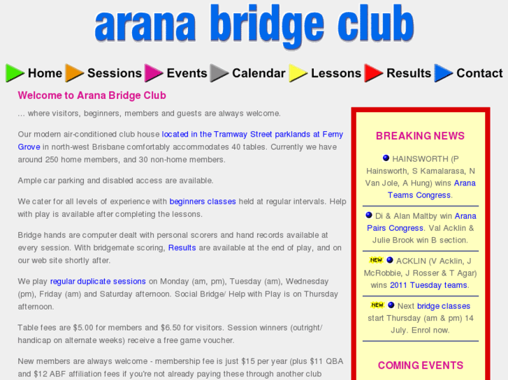 www.aranabridgeclub.com