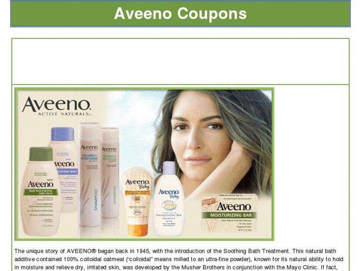 www.aveenocoupons.com