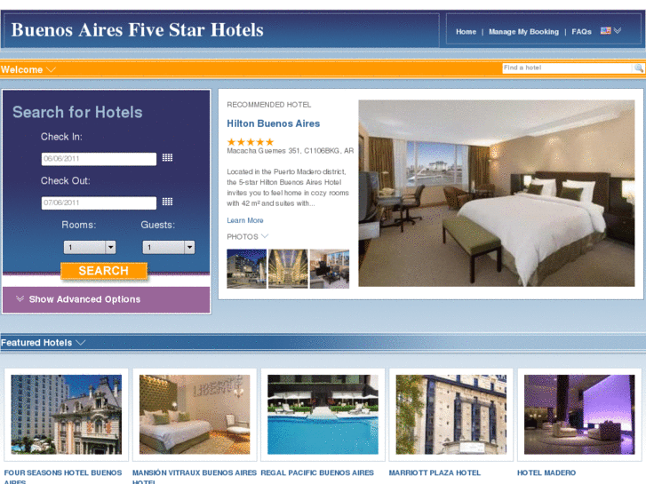 www.buenosairesfivestarhotels.com