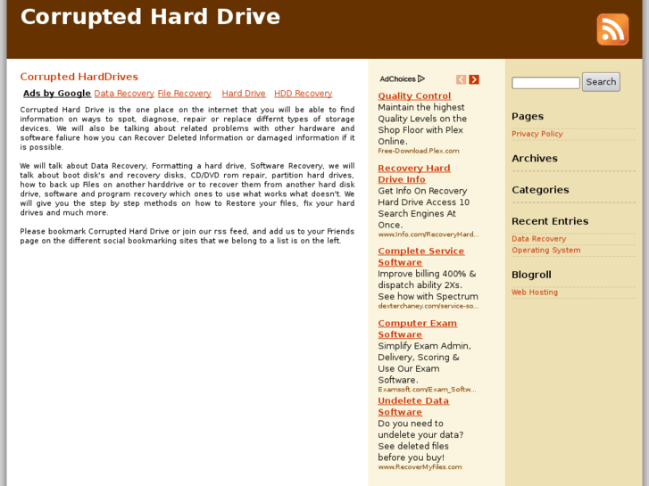 www.corruptedharddrive.com