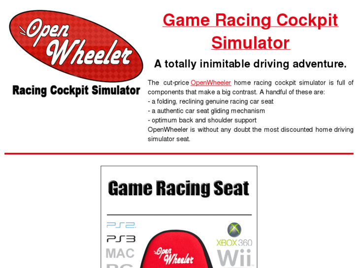 www.gameracingcockpitsimulator.com