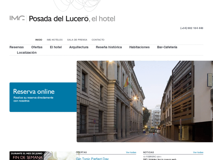 www.hotelposadadellucero.es