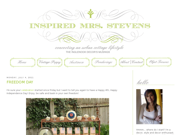 www.inspiredmrsstevens.com