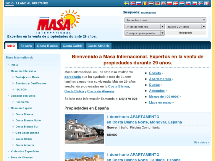 www.masainternational.es