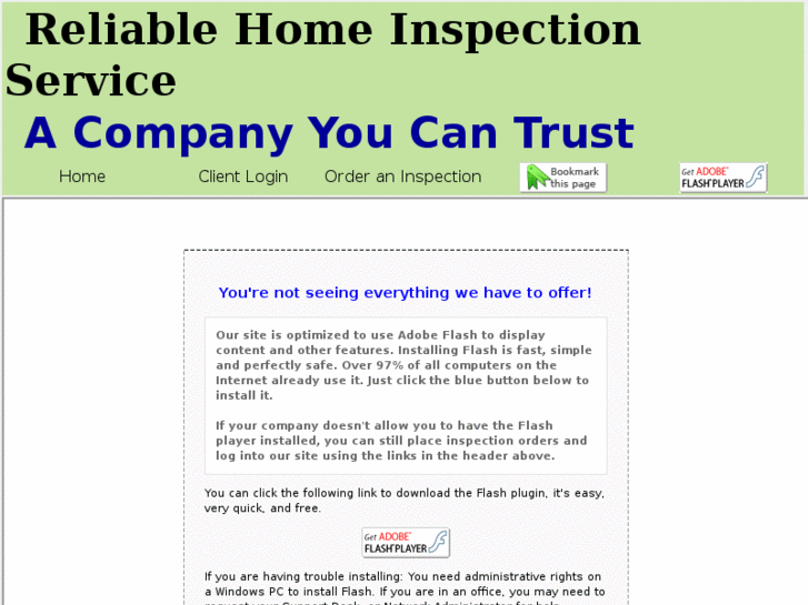 www.reliablehomeinspection.org