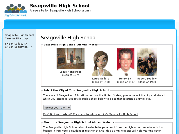 www.seagovillehighschool.org