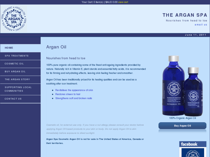 www.thearganspa.com