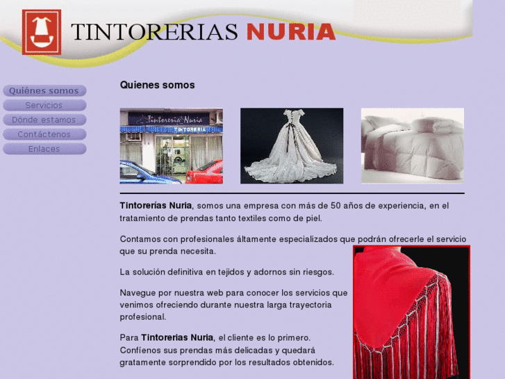 www.tintoreriasnuria.es