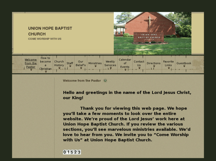 www.unionhopebaptistchurch.org