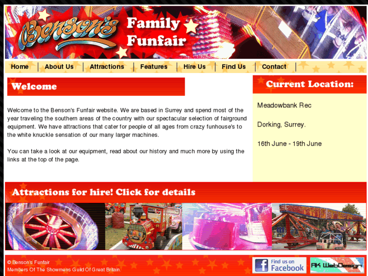 www.bensonsfunfair.com