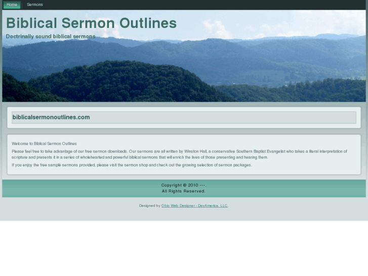 www.biblicalsermonoutlines.com